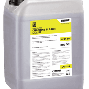 Industrial Chlorine Bleach Liquid 20L