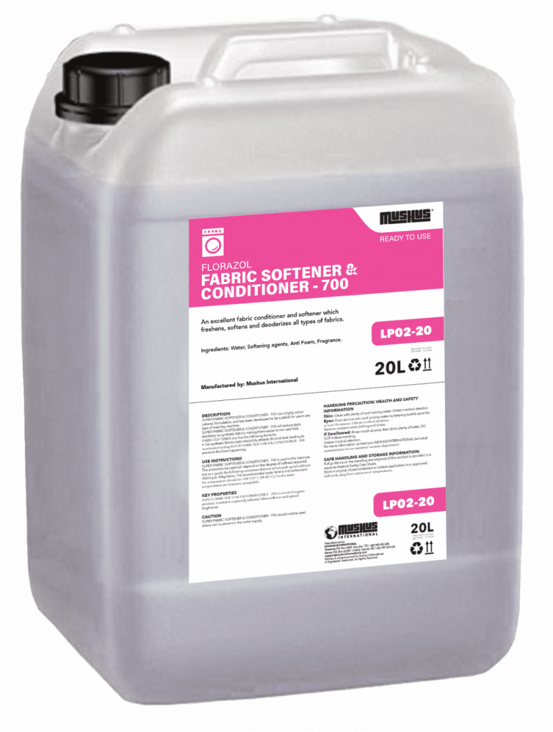 Fabric Softener & Conditioner 700 (20L) – Premium Laundry Softening Solution