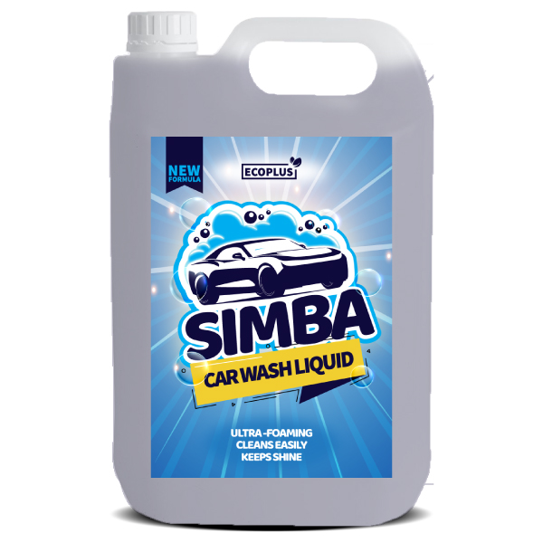 Simba Car Wash Liquid Unscented 5L professional vehicle shampoo Kenya